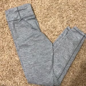 Gray adidas full length leggings
